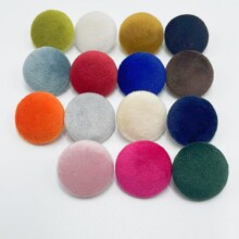 批发丝绒圆形塑料脚包布纽扣衬衫开衫毛衣连衣裙大衣风衣包布纽扣