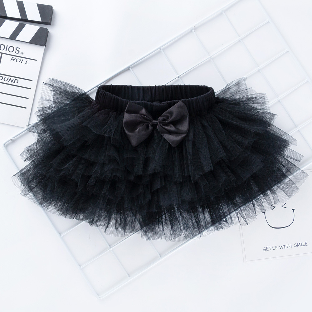 Benafique 2022 nuevo bebé verano vestido de color sólido vestido de seis capas 0 - 2 años vestido infantil vestido infantil