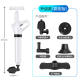 Household electric full-automatic one-shot pipe dredge toilet quick toilet suction sewer blocking tool