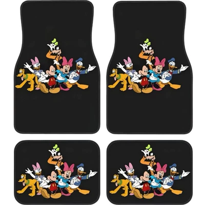 Floor Mats Carpet Four-Piece Set | Avtomobil döşəmə paspasları - dsn-foot-pad-27-3344cm-two-piece-set