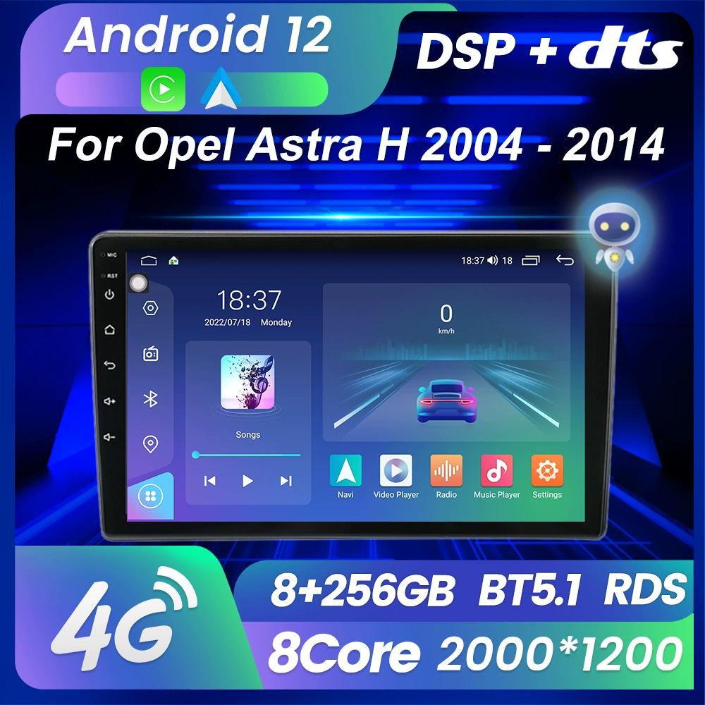 Подходит для Opel ASTRA H 04-14 — замена на Android с большим экраном, средняя консоль, навигация M6Pro 8+256G