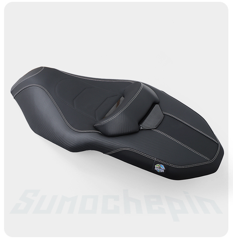 Suitable for Zontes 150X Motorcycle Leather Seat Cushion Assembly to Lower Seat Height, Seat Latex Lumbar Support Modification Parts