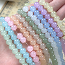 8mm�ǹ�ɫ����ɫ��������ɢ��diy�����������Ʒ���l