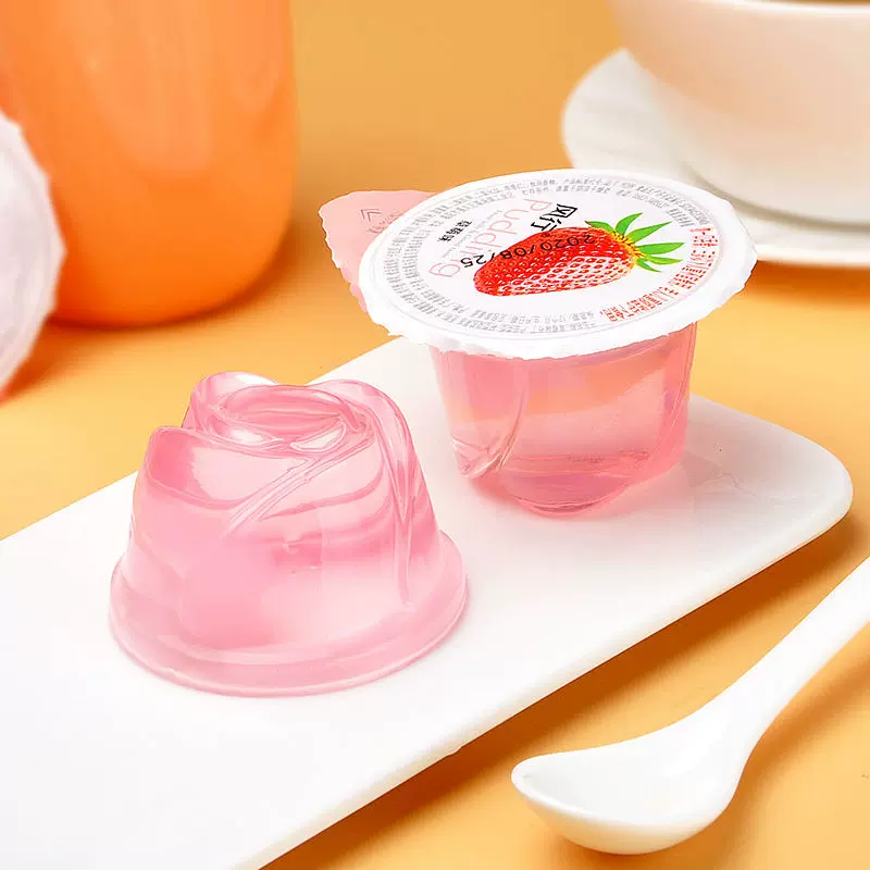 果味果冻布丁休闲食品零食大礼包小孩零食批发散装桶装厂一件批发