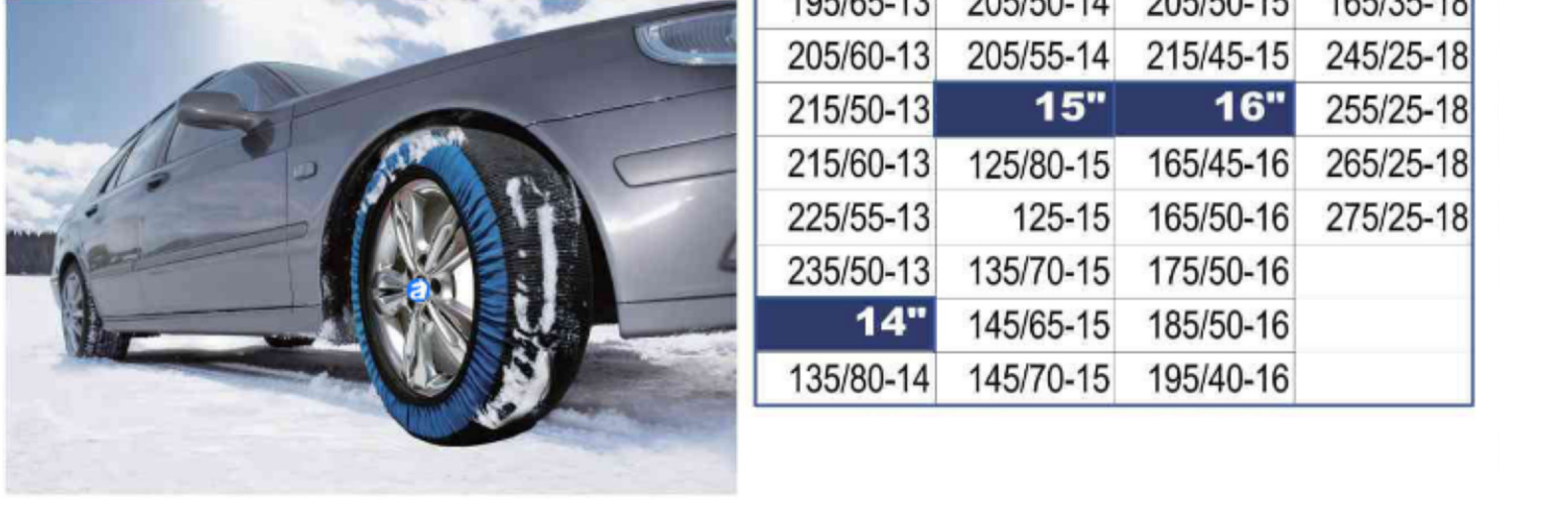 [in Stock for Immediate Delivery] En Certified High-Strength Super Thick Wear-Resistant Winter Anti-Slip Car Tire Chain