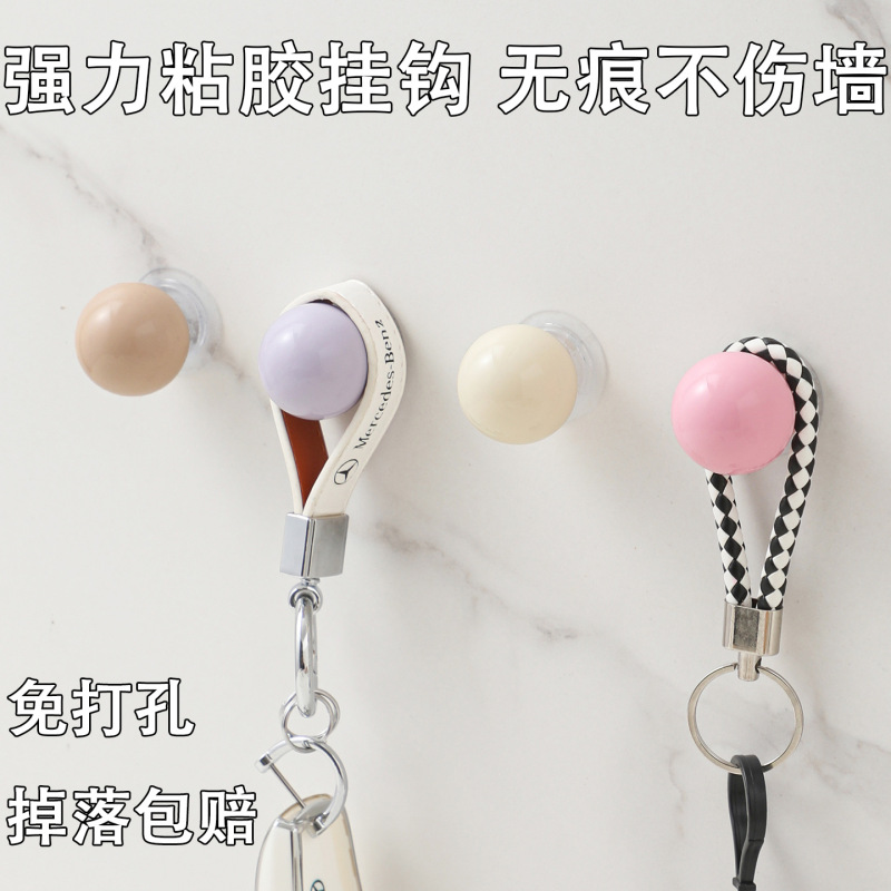 多巴胺吸盘挂钩浴室门后挂衣架卫生间挂毛巾厨房强力承重无痕粘贴|undefined