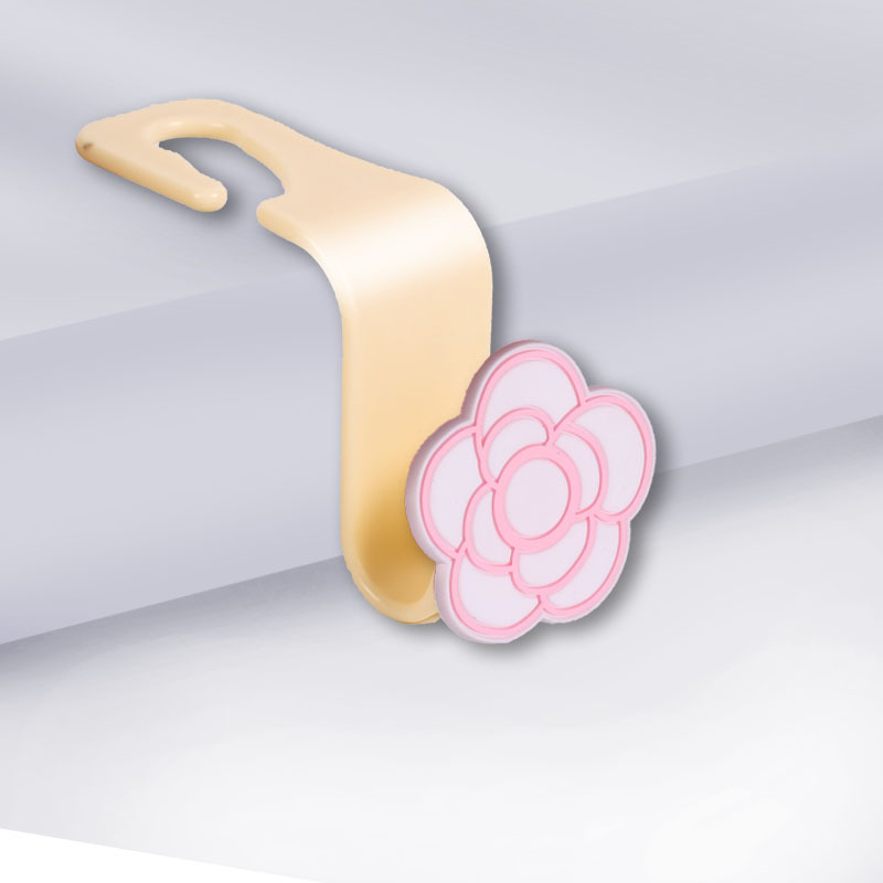 Meiyesi suministros de decoración de automóviles silla trasera gancho de coche celebridad de Internet hermoso gancho de dibujos animados suministros de la serie de almacenamiento