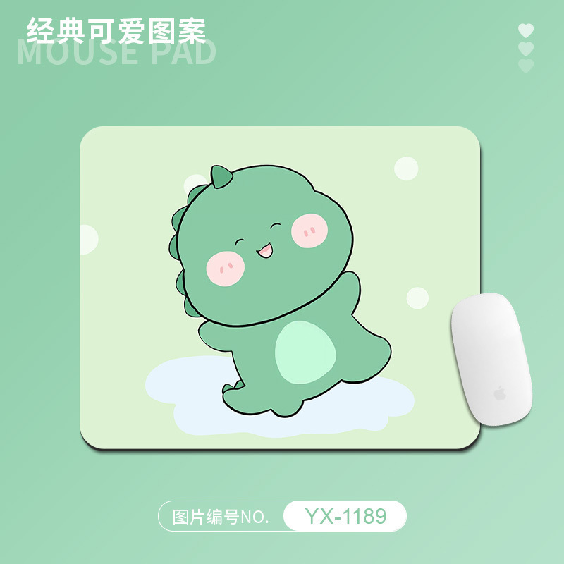 卡通鼠标垫家用办公桌面垫小号男女生可爱护腕锁边桌垫学生书桌垫|undefined