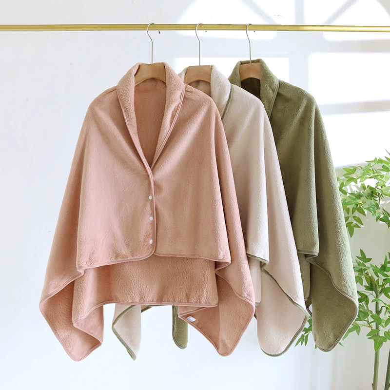 Осенняя и зимняя фланелевая шаль одеяло полотенце детское одеяло