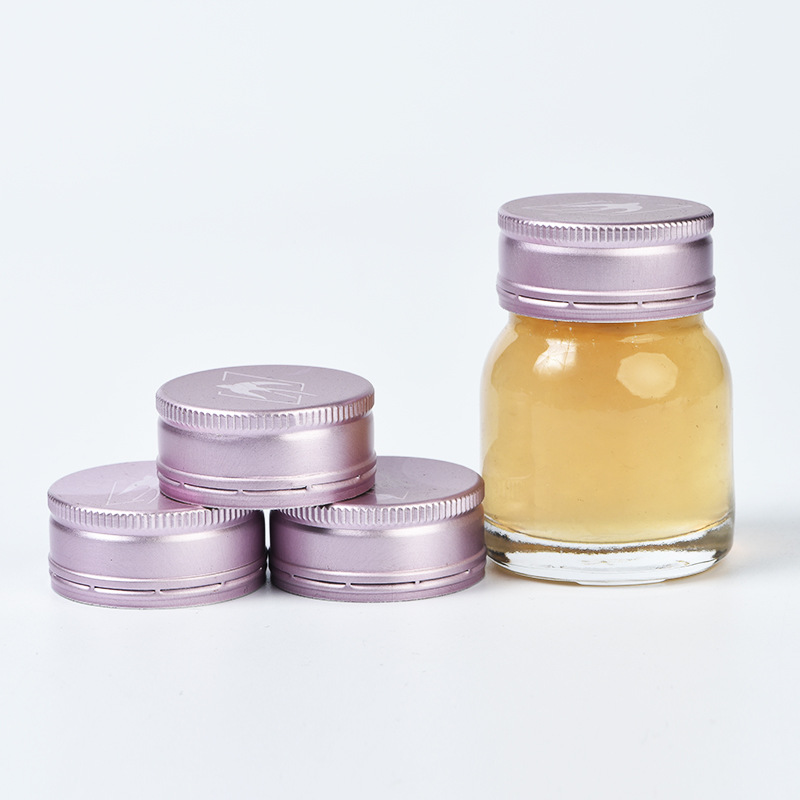 Nido de pájaro cubierta de aluminio 38-boca cubierta antirrobo de aluminio cubierta de Nido de Pájaro cubierta de bebidas cubierta de producto de cuidado de la salud líquido oral cubierta de la botella