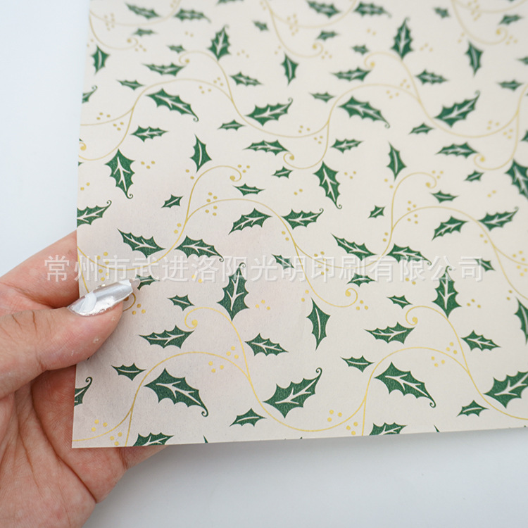 소가죽 크리스마스 잎