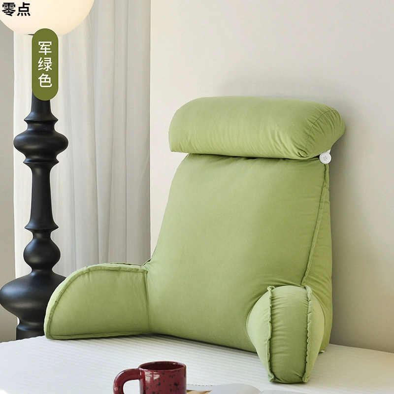 Мягкая прикроватная подушка, большая подушка для спины, подушка для кровати, подушка для шеи, подушка для общежития, студенческая простая подушка для дивана, поясничная подушка