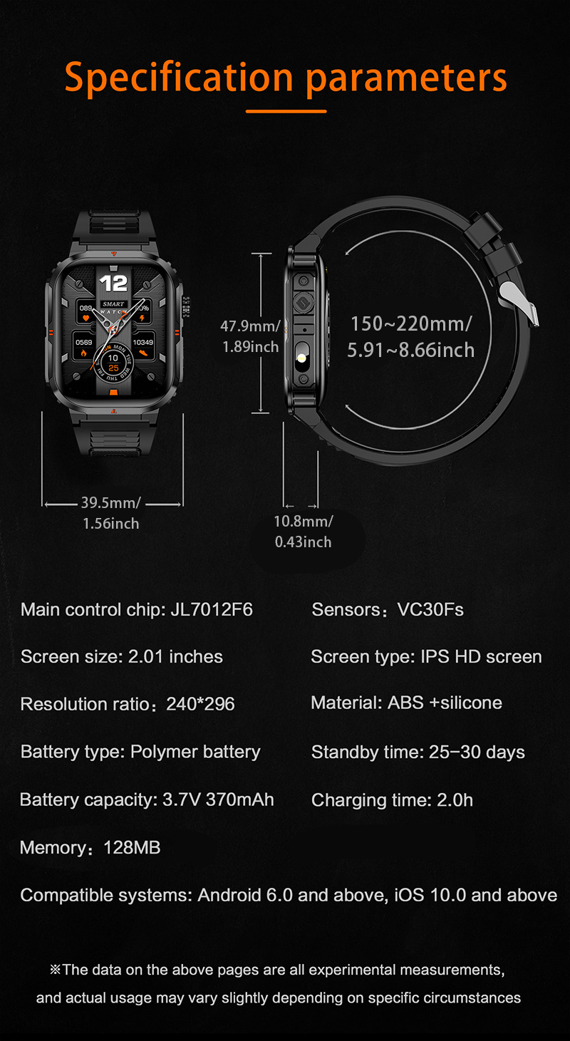 Montre connectée avec appels bluetooth écran hd et cardiofréquencemètre_voghion.com