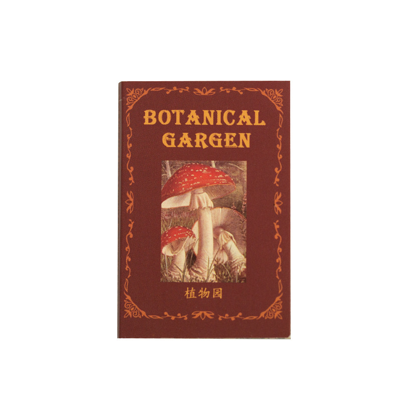 Yuxian material de libro esta serie de dos episodios retro planta artística diario DIY papel base decorativo 12 modelos