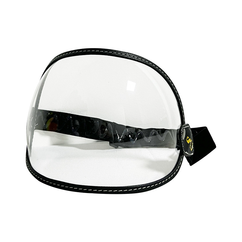 ヘルメット泡鏡日焼け止めヘルメット汎用レンズ全ヘルメット3/4レトロ耐衝撃防風砂ストラップゴーグル