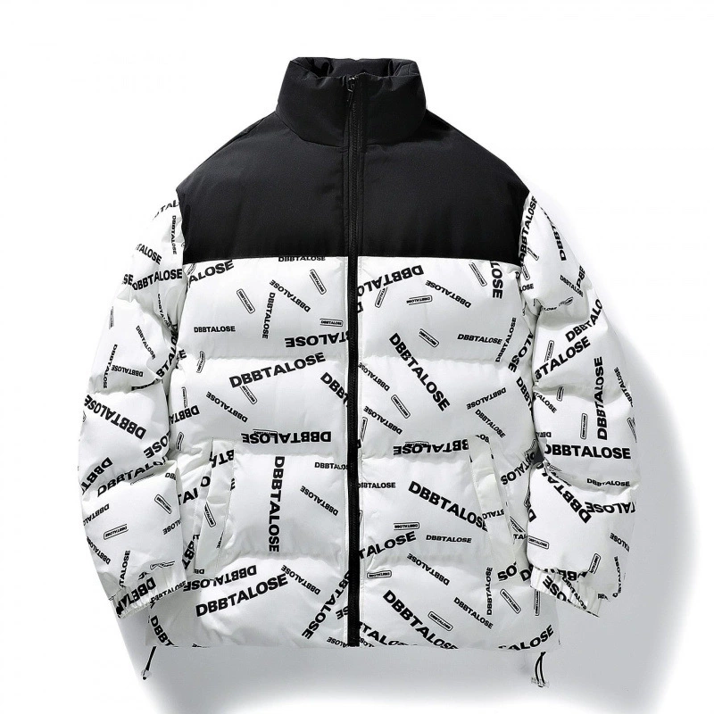 Хлопчатобумажная одежда мужская зимняя утолщенная корейская модная хлебопекарная куртка