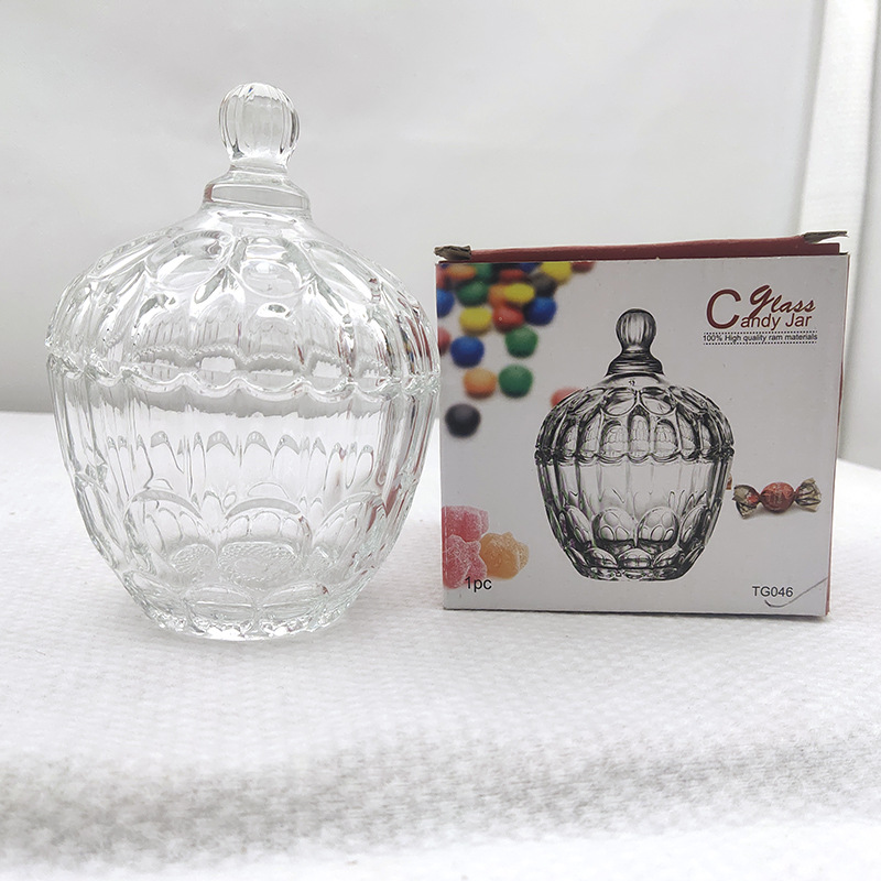 Transparent glass creative storage system