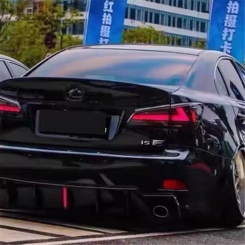 06-12 Lexus Is300 Is250 Modified Pilot Light Rear Bumper Spoiler Body Kit Side Skirts Front Lip