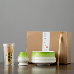 抹茶茶碗セット、茶筅、宋代茶注ぎ器、日本製ギフトボックスセット、大量発送