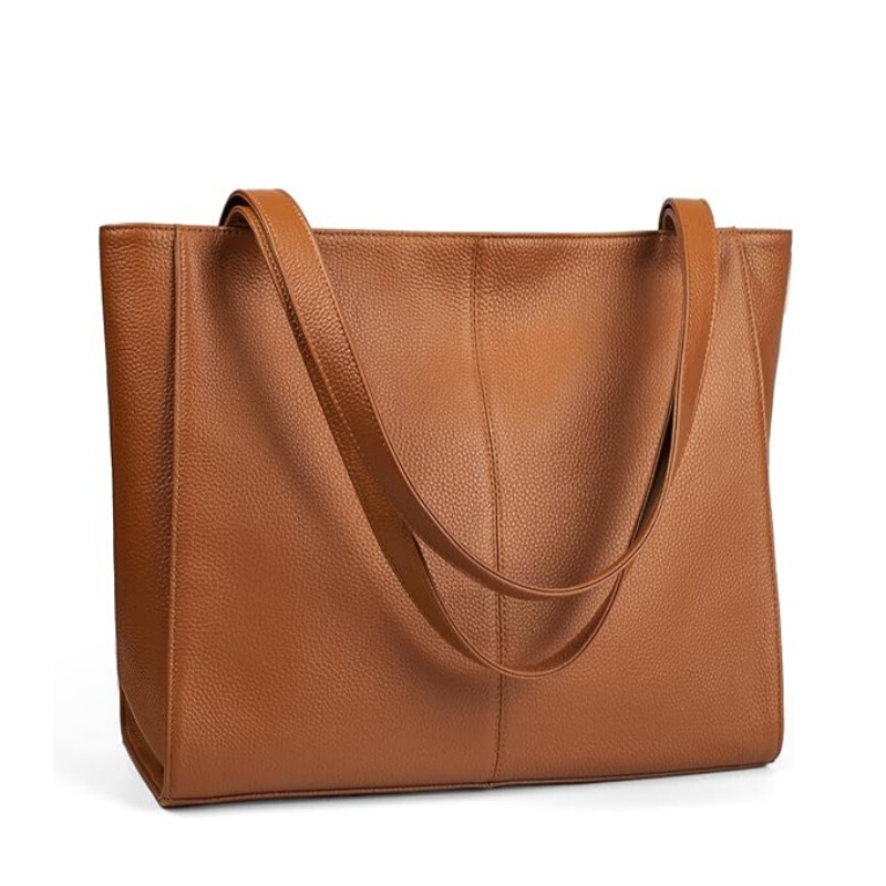In-Stock Cross-Border Women's Shoulder Bag Tote Bag Handbag Large Capacity with Laptop Compartment Commuter Bag