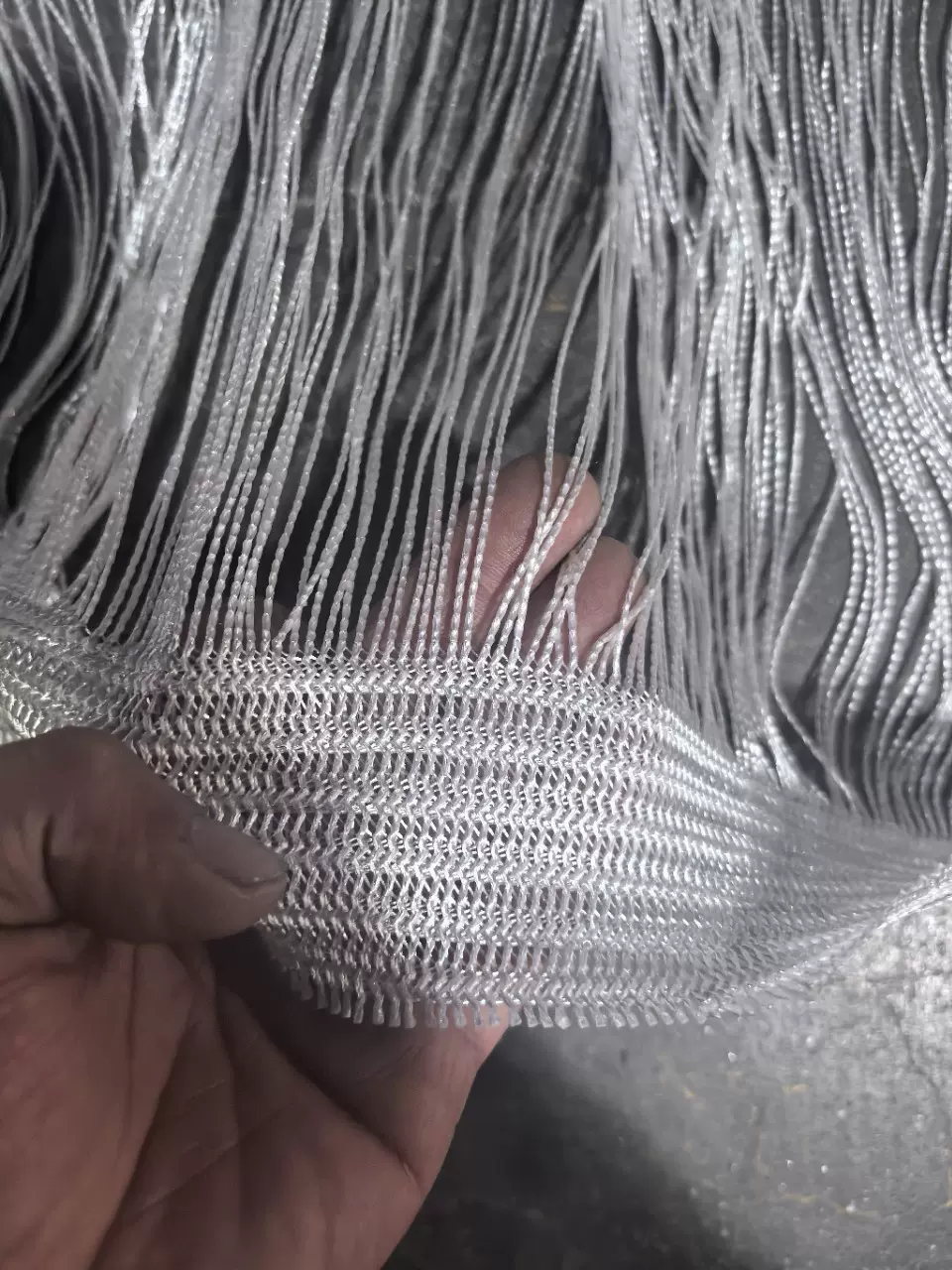 跨境爆品ebay柯桥窗帘酒店隔断线帘垂直帘客厅挂帘窗纱成品批发