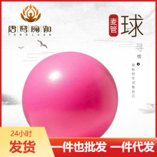 PVC防爆普拉提瑜伽球麦管球儿童孕妇平衡健身按摩塑身健身塑形