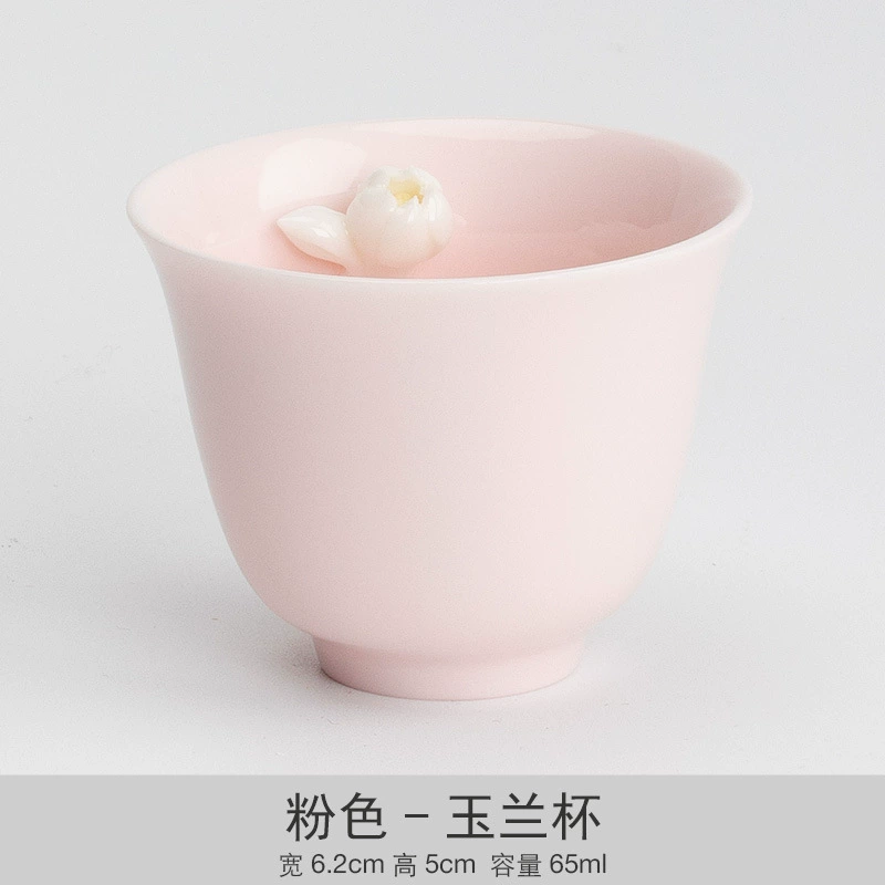 Керамическая чайная чашка Fuchsia, аксессуары для набора DIY, цветочный декор, вариант в подарочной коробке