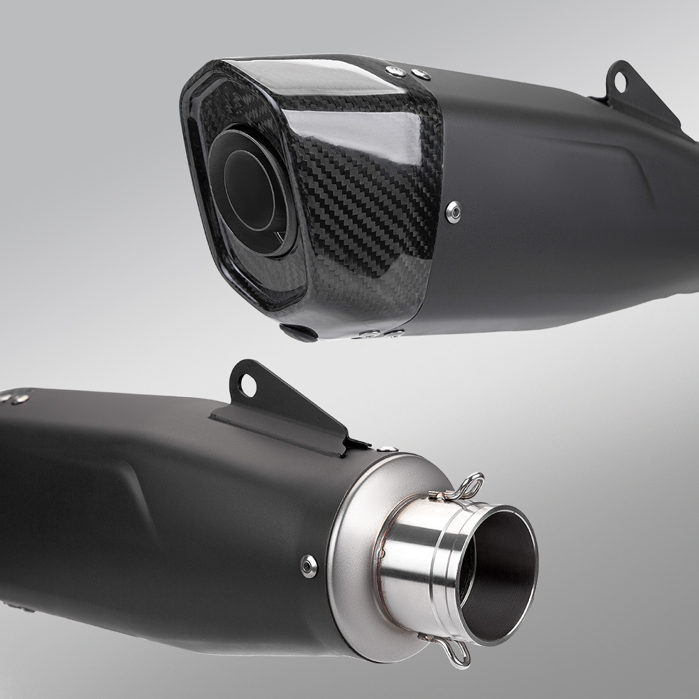 Suitable for Trident660 Full Exhaust Pipe and Triumph Daytona660 Front and Rear Section Set