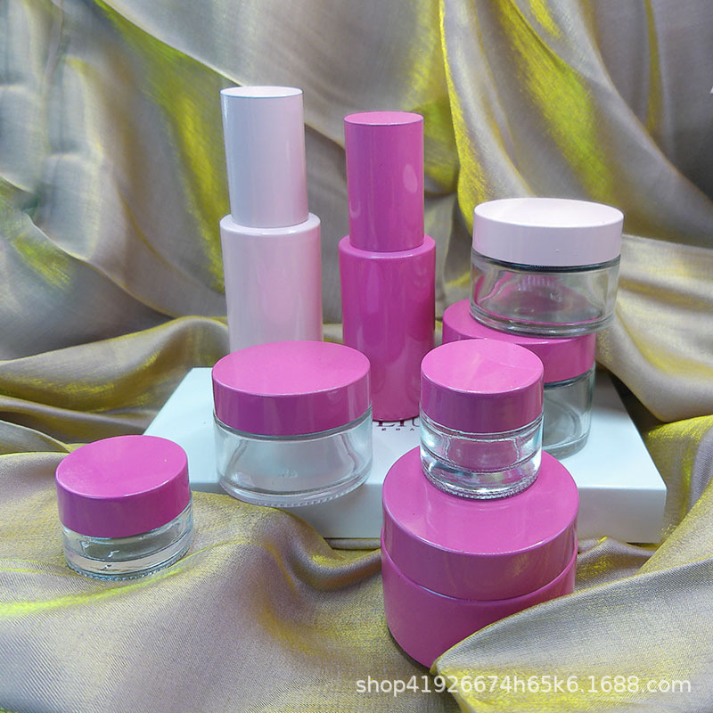 分装套装玻璃瓶化妆品原液精华液乳液分装瓶包装瓶