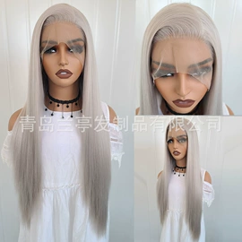 长直发假发;假发长卷发;假发短直发