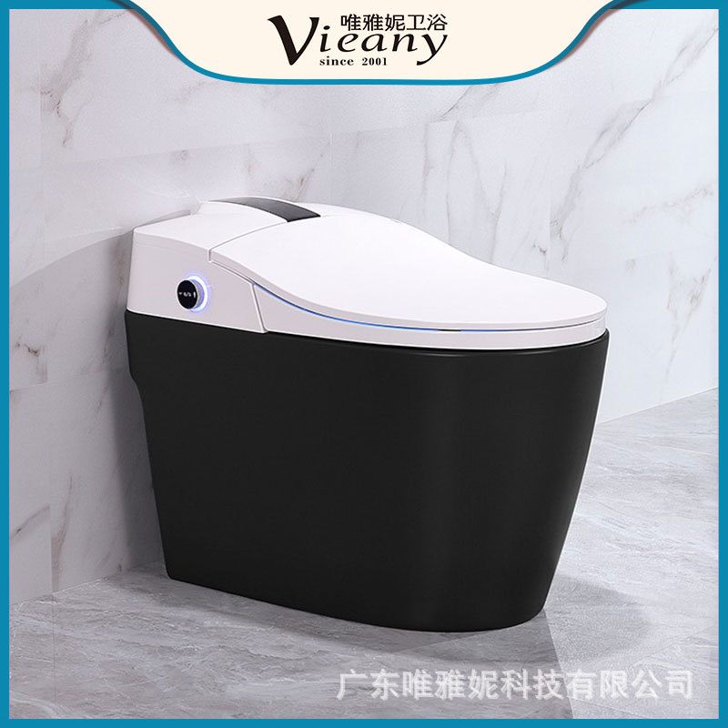 Inodoro Inteligente por Control de Voz de Cerámica de Alta Temperatura con Tanque de Agua para Baño