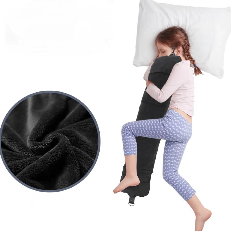 Cuscino da viaggio a u con cappuccio per aereo e relax_voghion.com