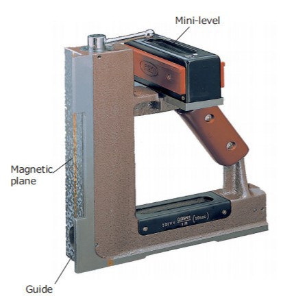 日本RSK新泻583-1502LM磁性导轨式水平仪高精度原装进口水平尺