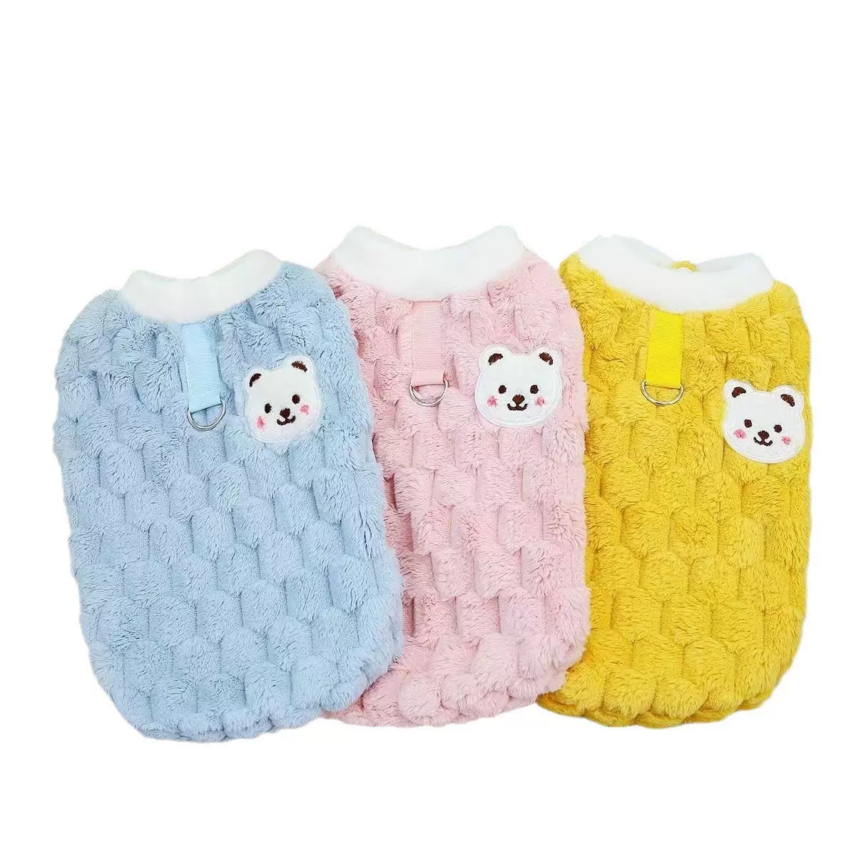 宠物衣服狗狗服装秋冬宠物用品批发泰迪猫咪棉衣金龟子绒背心衣服