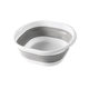Folding Basin Portable Silicone Foldable Washbasin Vegetable Washing Basin Student Dormitory Plastic Foot Washing Basin