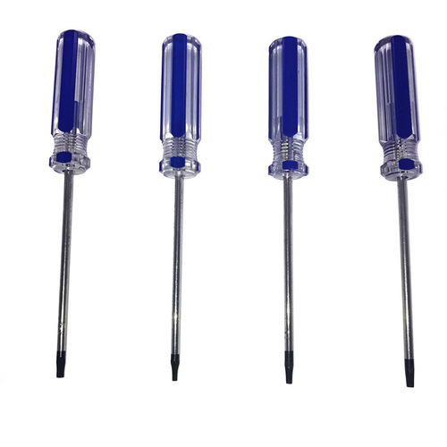 Manual Torx T8/10 screwdriver with hole, external hexagonal screwdriver, cross screw tool