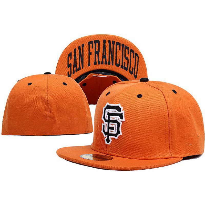 [San Francisco Giants] sombrero solar cerrado pareja con sombrero de sol sombrero bordado sombrero de béisbol sellado completo