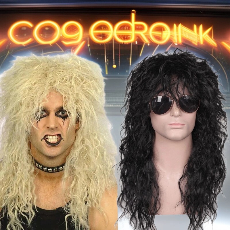 Halloween Punk Cos Wig Amazon Hot Style Disco Party Michael Jackson Rock Wig