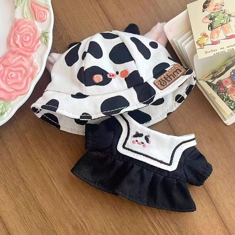新しい送料無料ベビー服 17cm labubu かわいいラブブ綿人形無属性幼稚園スーツ服|undefined