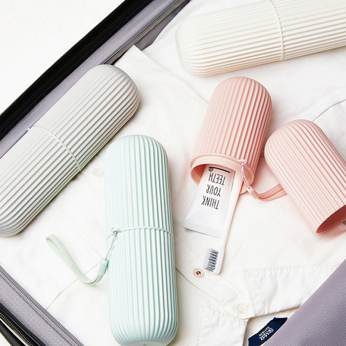 Simple household travel wash cup, mouthwash cup, toothbrush bucket, toothbrush and toothpaste storage box, toothbrush box, portable set