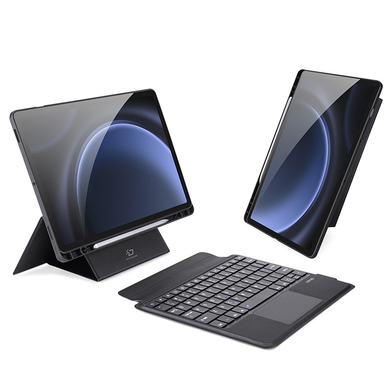 Aplicable a Samsung TabS10fe cubierta de teclado plano bluetooth A9Plus separación magnética retroiluminación teclado externo