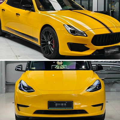 Car paint protective film Color-Changing Film Ppf Sunflower Yellow