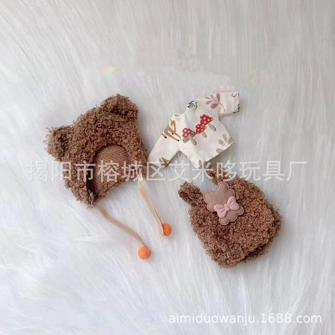 Комплект одежды для кукол 16 см, сделанные вручную наряды, assorted стили, только одежда