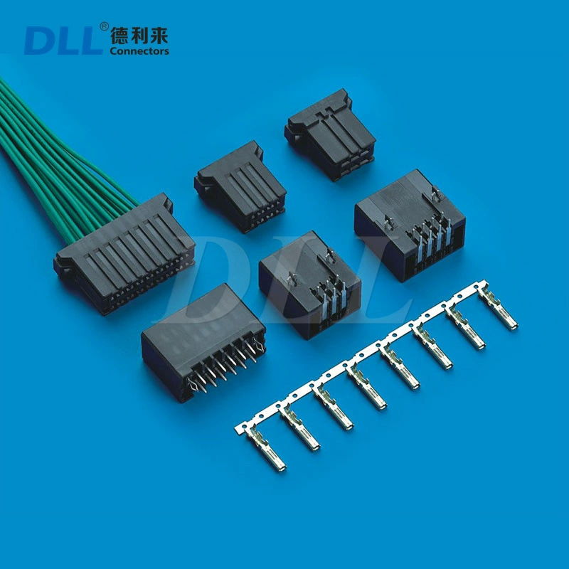 DL3810 Dual Row 3.81 мм разъем провод-плата