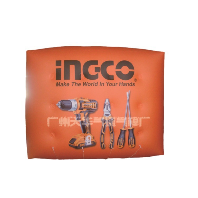 Inflable modelo fabricantes de suministro de PVC cuadrado globo de aire de publicidad