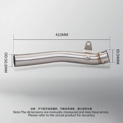 non-destructive installation 2011-2015, Motorcycle exhaust pipe