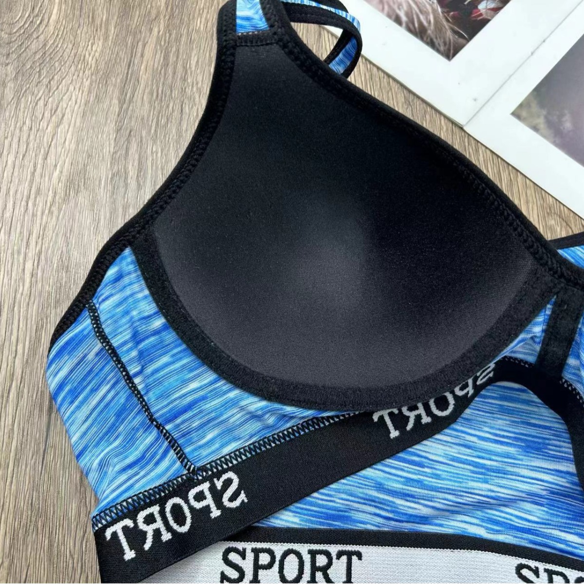 Nuevo chaleco sin costura de alta elasticidad fija de taza de mujer chaleco sin anillo de acero bra de yoga ropa interior deportiva mujer al por mayor