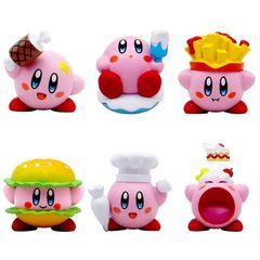 星のカービー公仔のフィギュアケーキの装飾品の車のデスクトップの小さい置物のアニメ・漫画のゲームの周辺