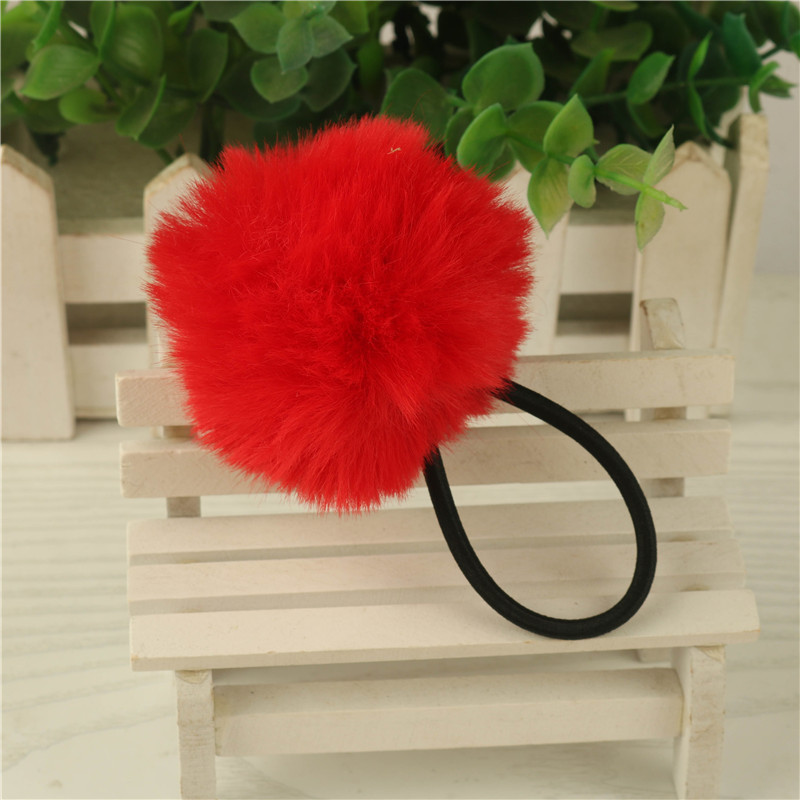 Chinese style Hair ball Hair rope Orang Hairpin Tousheng Hairdressing Elastic ancient costume Hanfu ancient costume new year Hairdressing