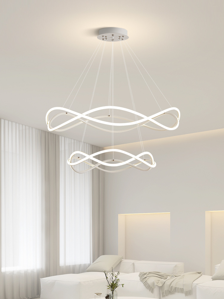 客厅吊灯现代简约大气创意个性大厅主灯米家智能灯具全屋套餐组合